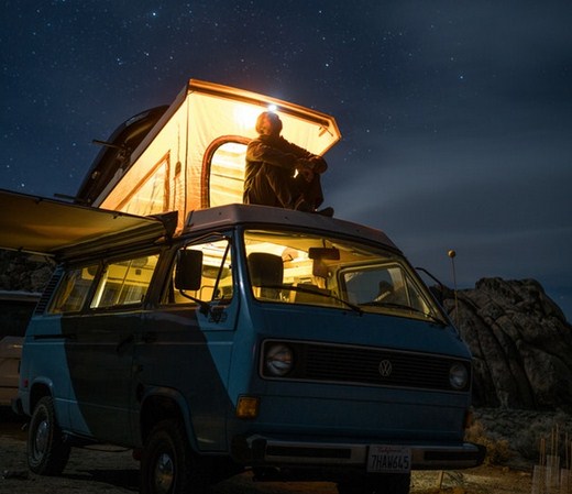 camping de noche